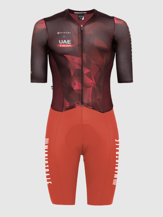MAGISTRALE SKINSUIT WITH PIECE-DYED BIB-SHORTS