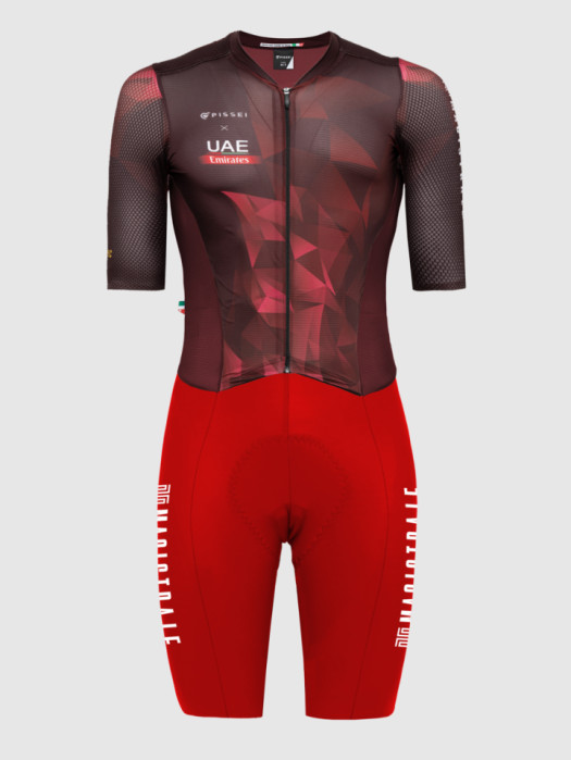 MAGISTRALE SKINSUIT WITH PIECE-DYED BIB-SHORTS