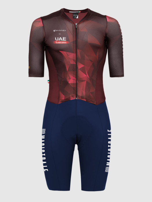 MAGISTRALE SKINSUIT WITH PIECE-DYED BIB-SHORTS