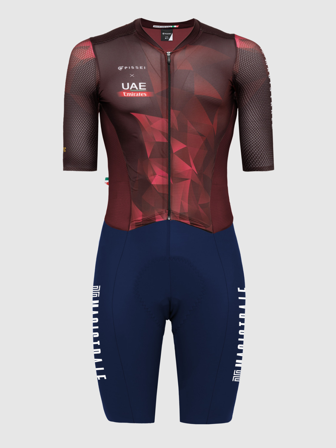 PISSEI: MAGISTRALE SKINSUIT WITH PIECE-DYED BIB-SHORTS