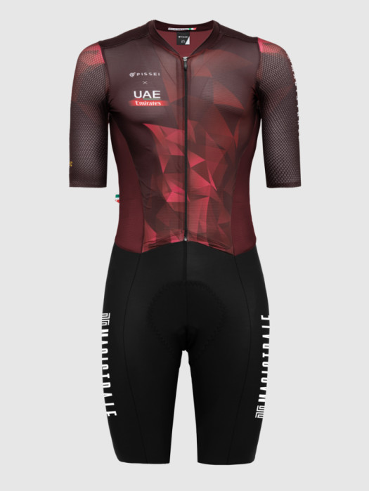 MAGISTRALE SKINSUIT WITH PIECE-DYED BIB-SHORTS