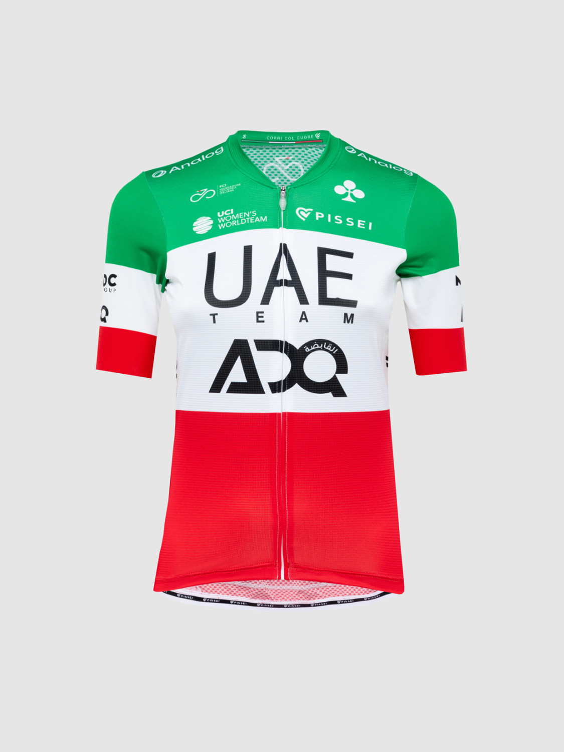 PISSEI: MAILLOT MANCHES COURTES FEMME REPLICA ELISA LONGO BORGHINI ITALIAN CHAMPION