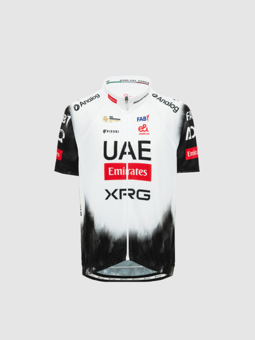 MAILLOT MANCHES COURTES JUNIOR REPLICA UAE TEAM EMIRATES - XRG 2025