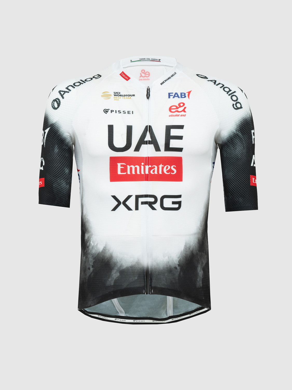 PISSEI: MAILLOT MAGISTRALE ULTRA MANGA CORTA UAE TEAM EMIRATES 2025