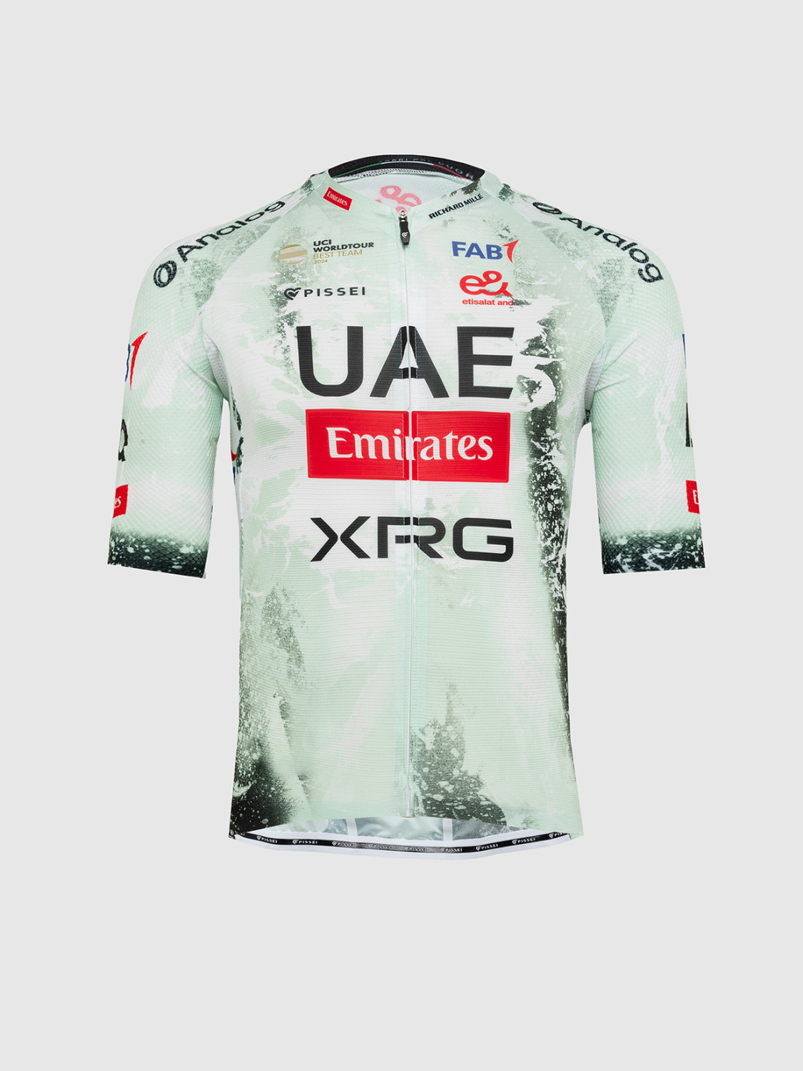 PISSEI: MAILLOT MANCHES COURTES MAGISTRALE ULTRA UAE TEAM EMIRATES - XRG TDF 2025