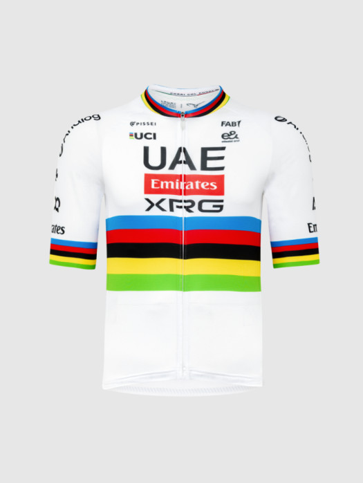 MAILLOT MANCHES COURTES REPLICA TADEJ POGACAR WORLD CHAMP