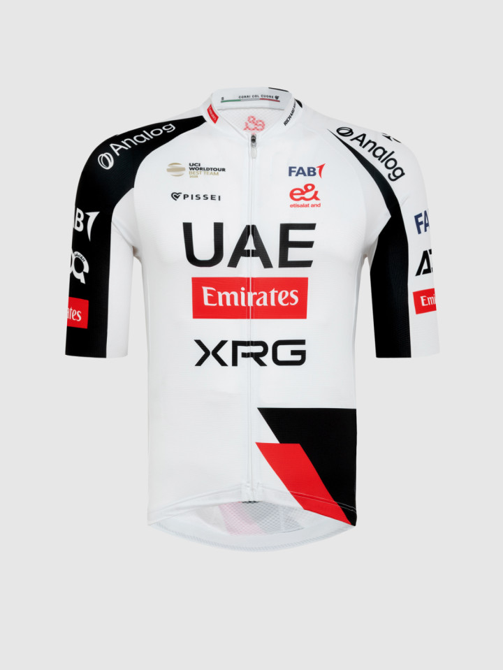 MAGLIA A MANICHE CORTE REPLICA UAE TEAM EMIRATES - XRG 2026