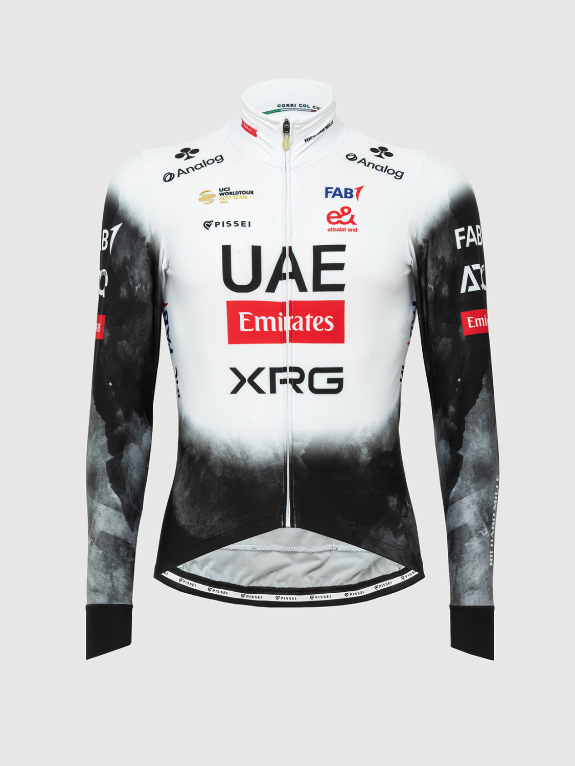PISSEI: UAE TEAM EMIRATES - XRG 2025 REPLICA LONG SLEEVE JERSEY