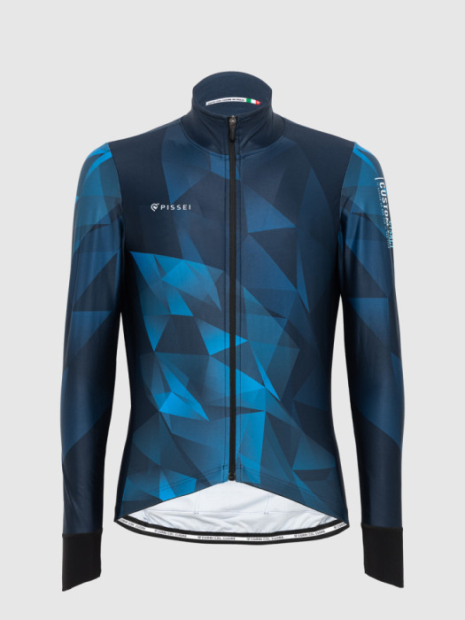 FLEECED LONG SLEEVE JERSEY CISA + COVERED ZIPPER