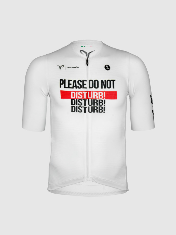 TADEJ POGAČAR “DO NOT DISTURB” PRIME SHORT SLEEVE COLLARLESS JERSEY