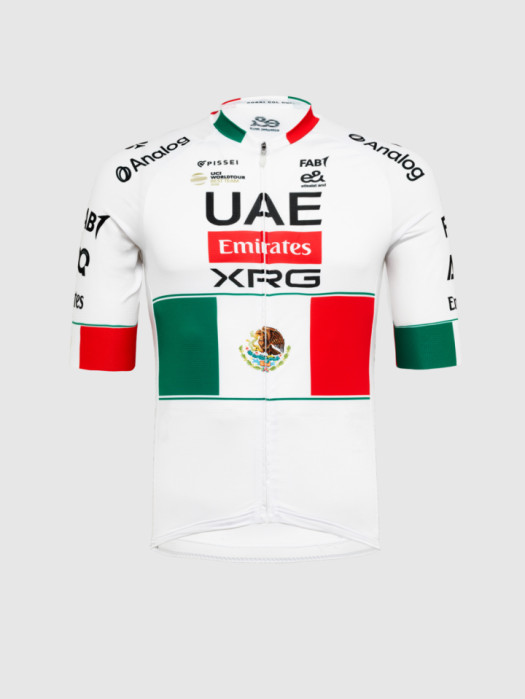 UAE TEAM EMIRATES - XRG 2026 SPECIAL REPLICA SHORT SLEEVE JERSEY MEXICAN CHAMPION