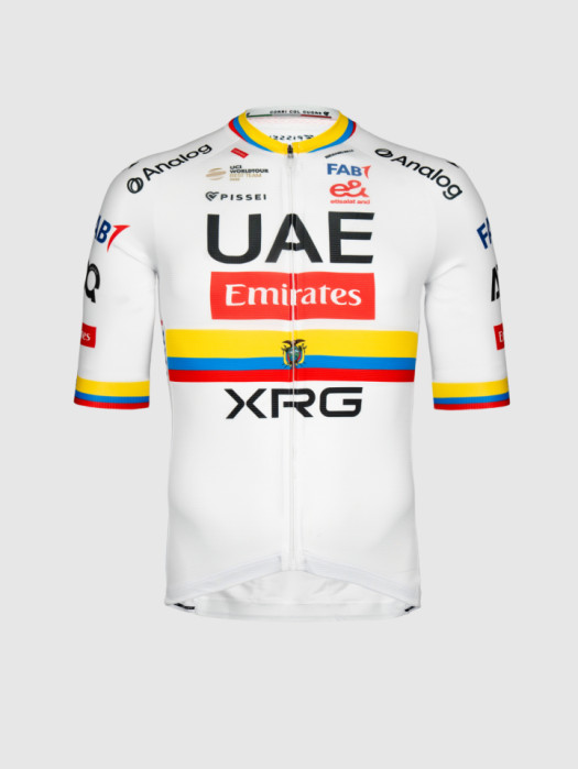 MAGLIA MANICHE CORTE REPLICA UAE TEAM EMIRATES - XRG 2026 CAMPIONE MESSICO