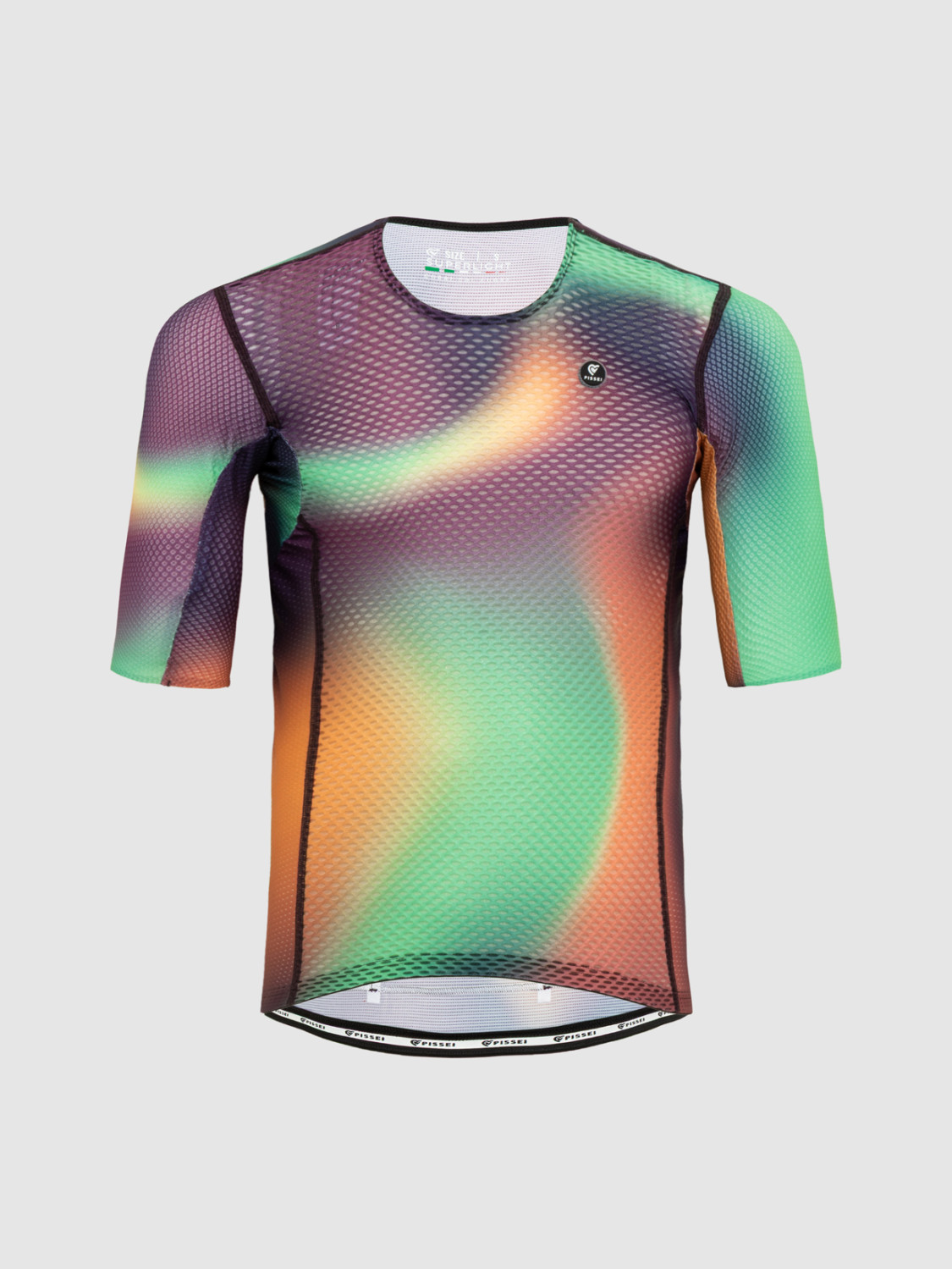 PISSEI: MAILLOT MANCHES COURTES SUPERLIGHT SANS ZIP MAGISTRALE UAE