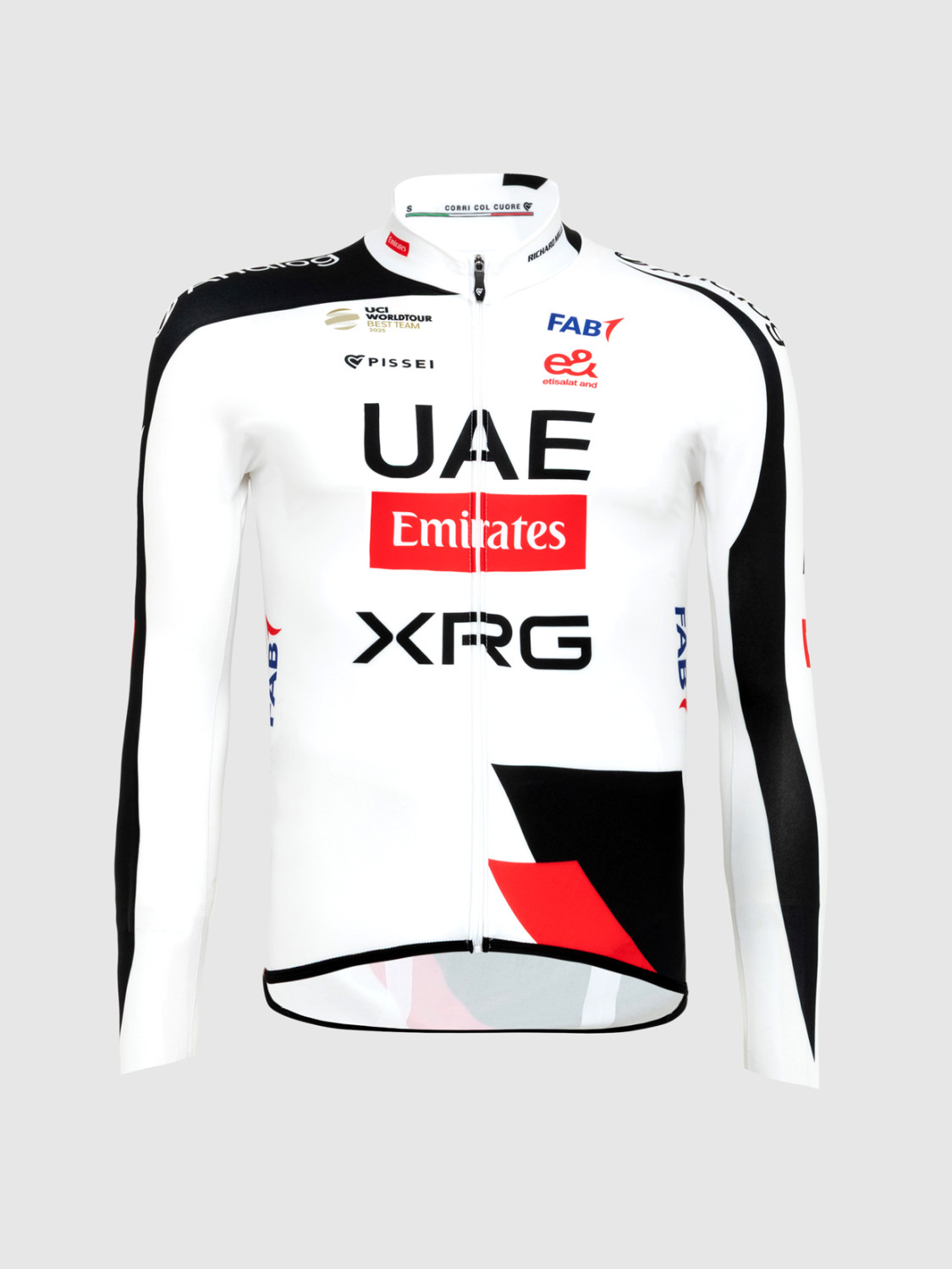 PISSEI: UAE TEAM EMIRATES - XRG 2026 PRIMAPELLE OFFICIAL LONG SLEEVE JERSEY
