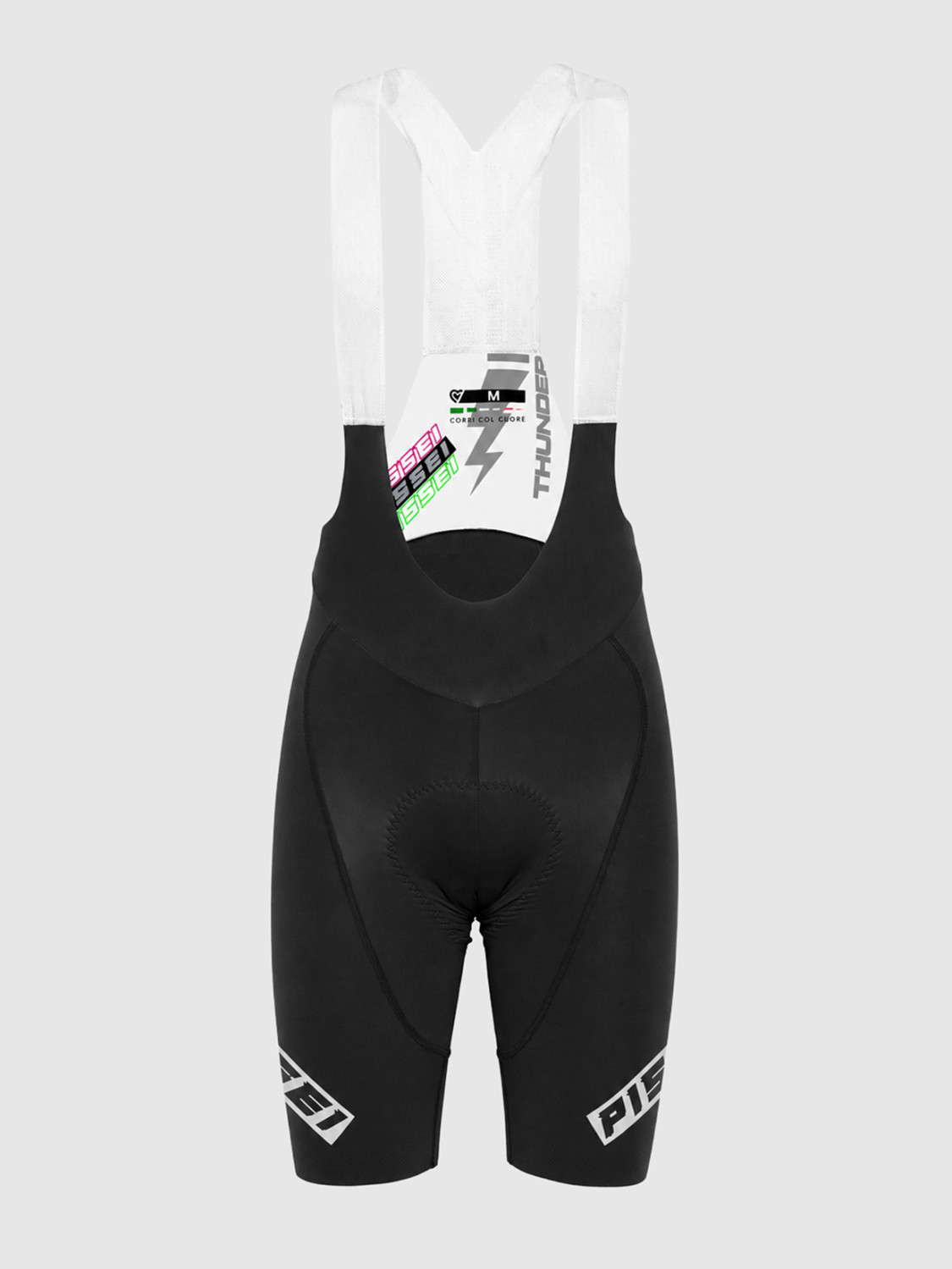 PISSEI: THUNDER BIB SHORTS