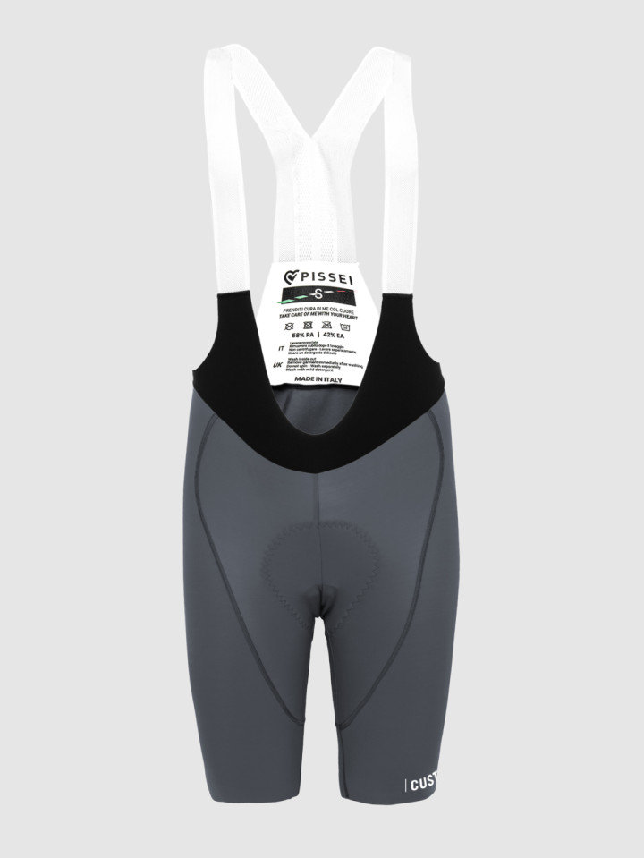 PISSEI: SANREMO PIECE-DYED BIB-SHORTS