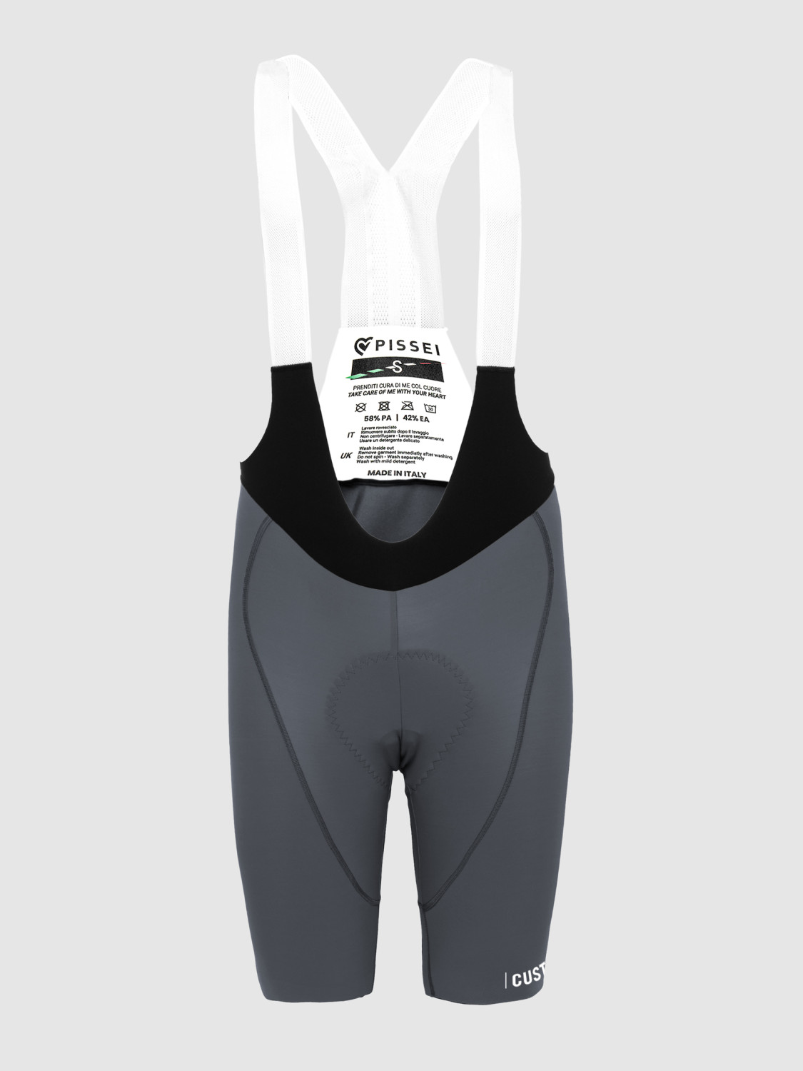 Sanremo Piece-dyed Bib-shorts