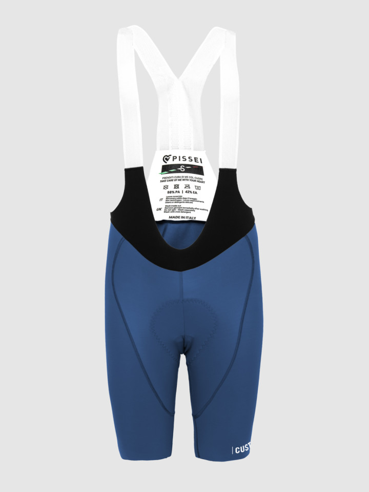 PISSEI: SANREMO PIECE-DYED BIB-SHORTS