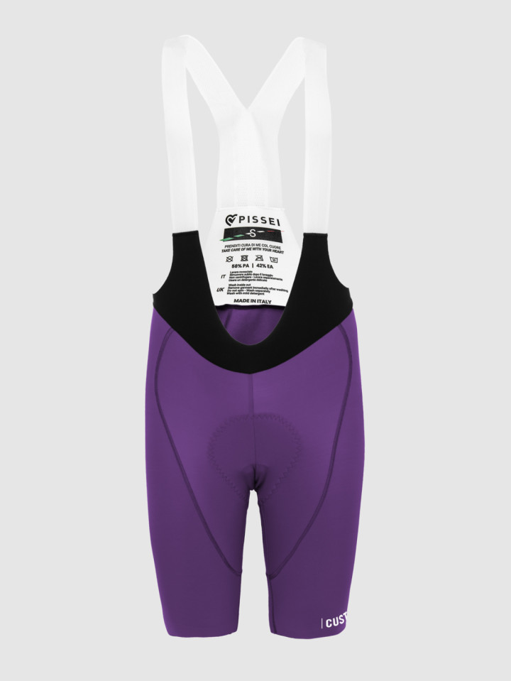 PISSEI: SANREMO PIECE-DYED BIB-SHORTS