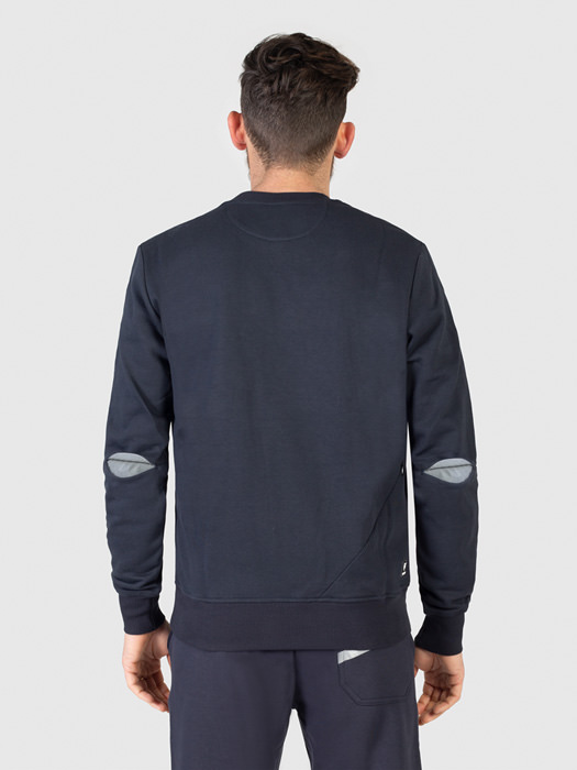 SWEATSHIRT MIT RUNDHALSAUSSCHNITT