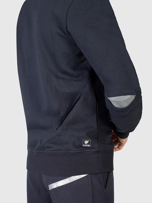 SWEATSHIRT MIT RUNDHALSAUSSCHNITT