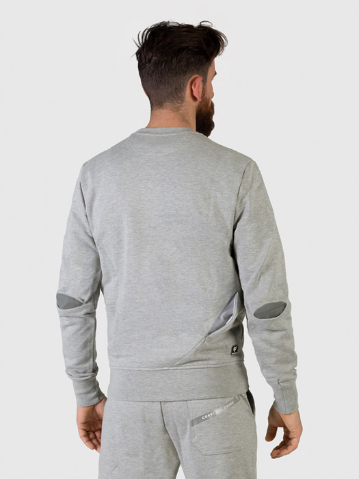 SWEATSHIRT MIT RUNDHALSAUSSCHNITT