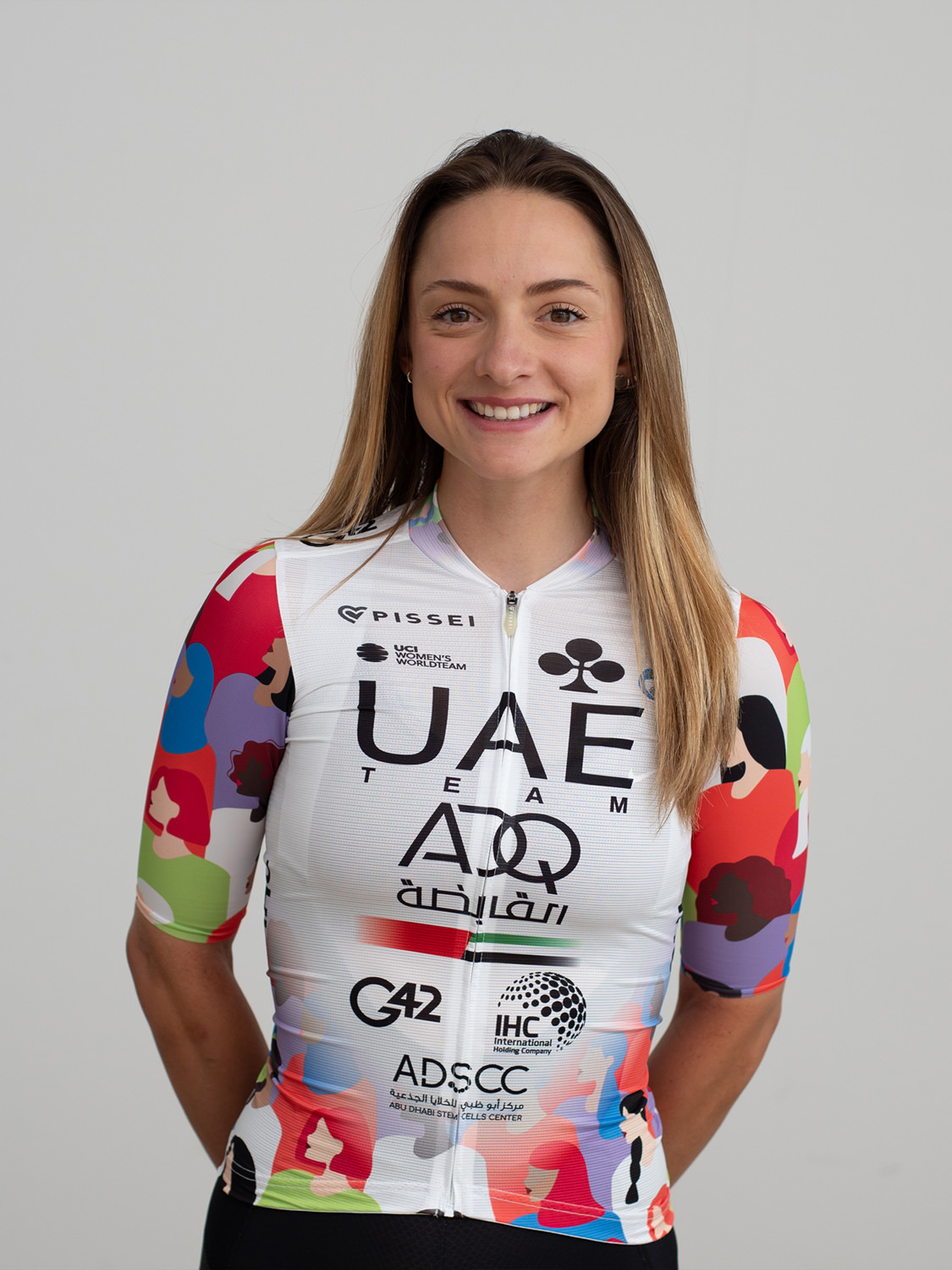 PISSEI: UAE TEAM ADQ 2023 REPLICA WOMEN SHORT SLEEVE JERSEY – TDF 23 LTD