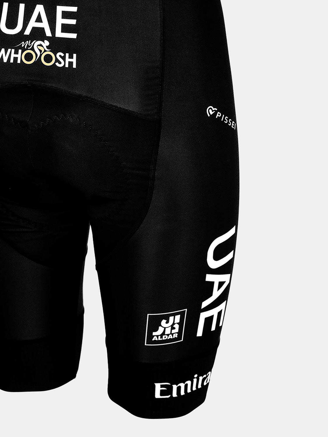 PISSEI: UAE TEAM EMIRATES REPLICA BIB SHORTS