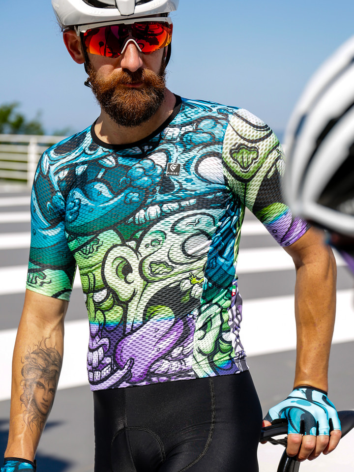 PISSEI: MAGLIA MANICA CORTA VORTICE