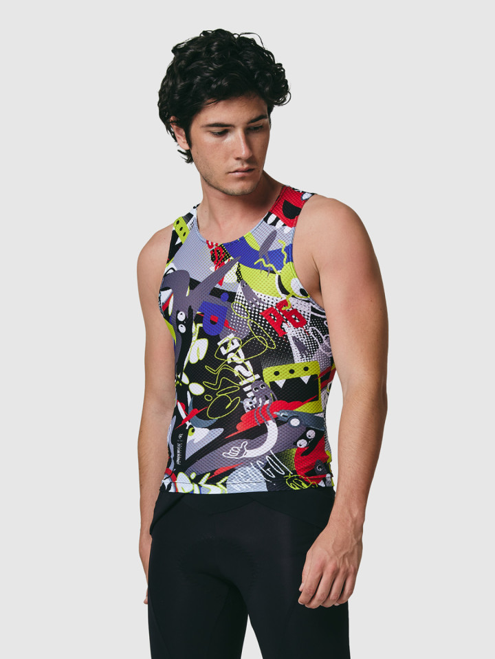 PISSEI: ATTAQUE SLEEVELESS BASE LAYER