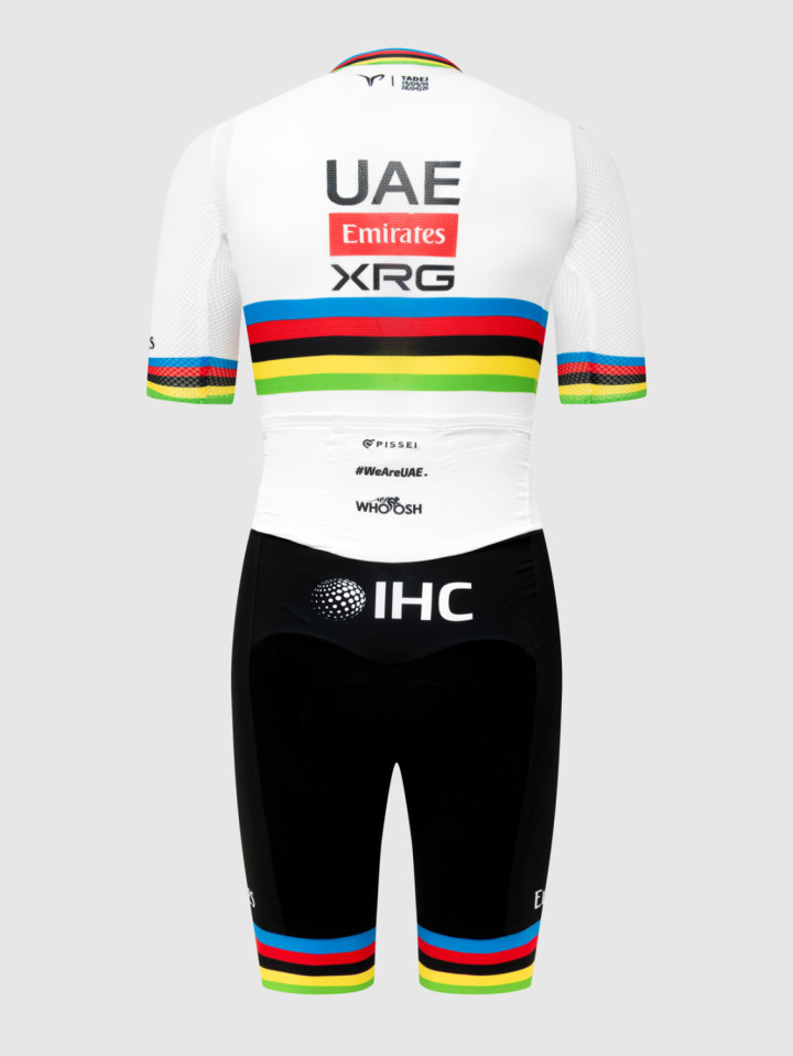 PISSEI: TADEJ POGACAR WORLD CHAMP REPLICA ROAD SKINSUIT