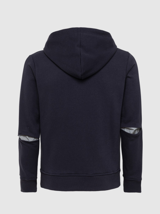 SWEATSHIRT AUS BAUMWOLLE MIT KAPUTZE
