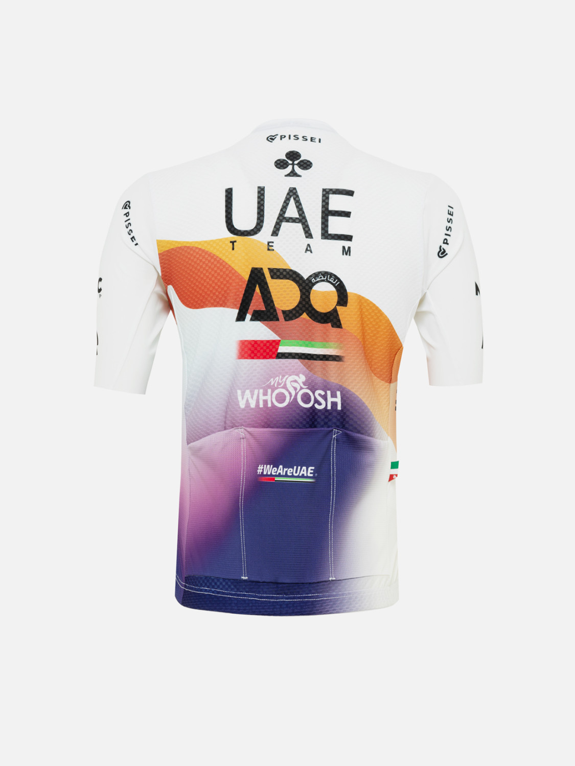 PISSEI: MAGLIA MANICHE CORTE DONNA REPLICA UAE TEAM ADQ 2025