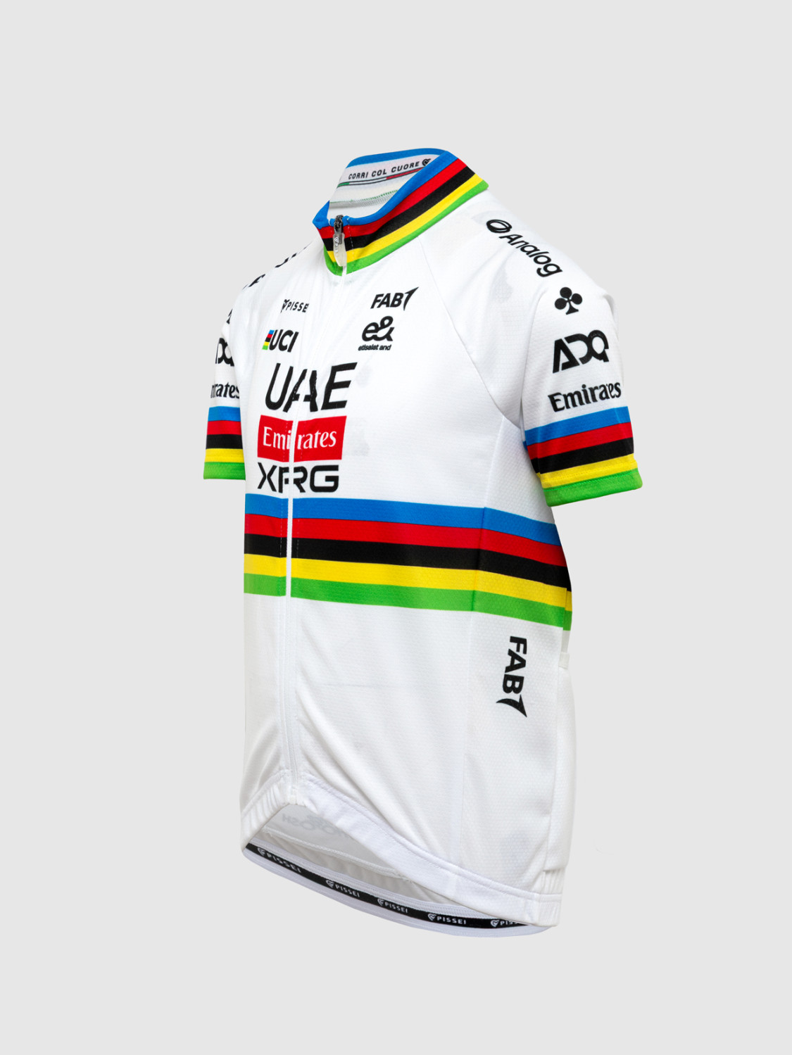 PISSEI: MAILLOTS MANGA CORTA JUNIOR REPLICA UAE TEAM EMIRATES - XRG 2026