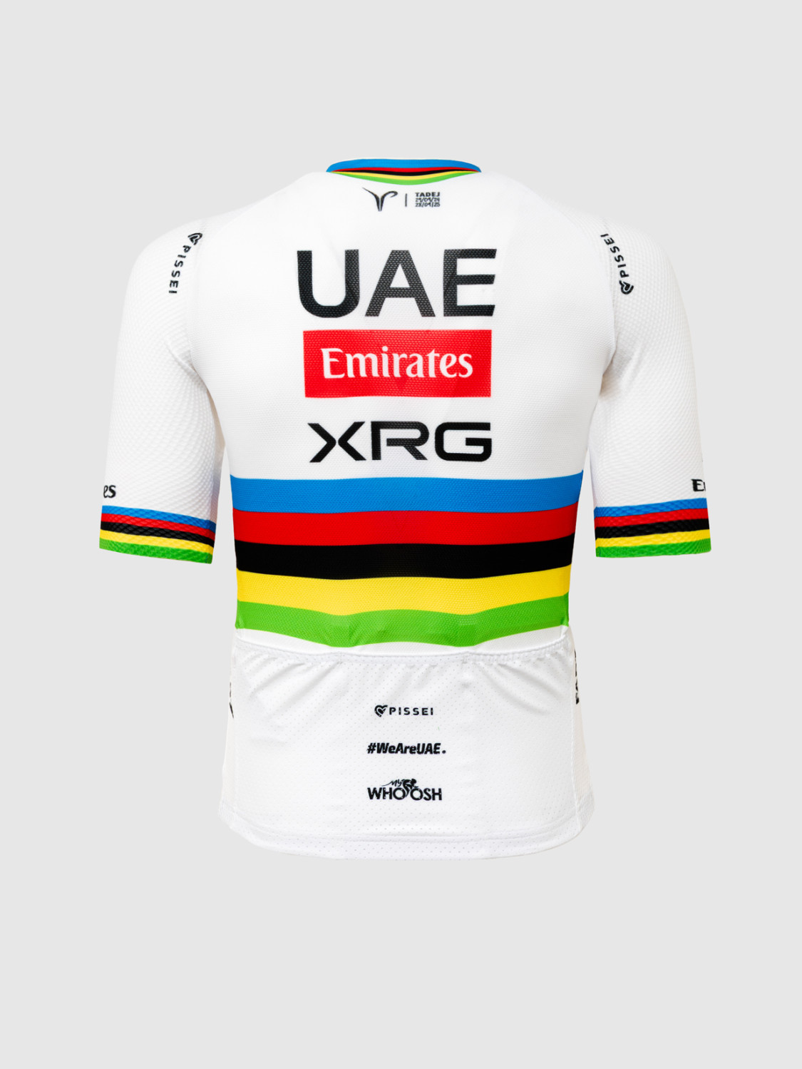 PISSEI: TADEJ POGACAR WORLD CHAMP MAGISTRALE ULTRA SHORT SLEEVE JERSEY