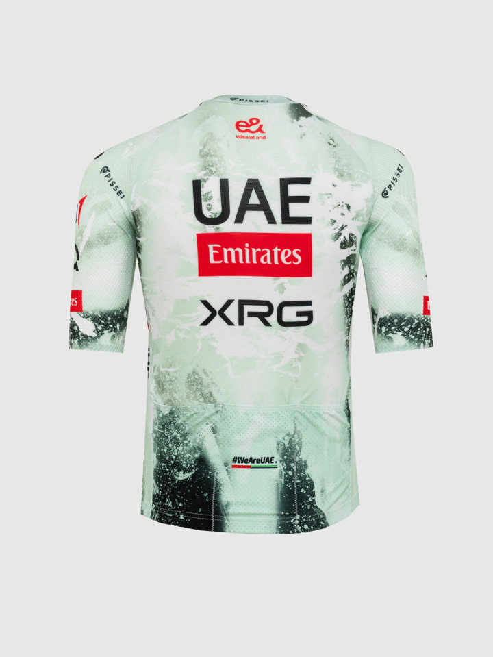 PISSEI: MAILLOT MANCHES COURTES MAGISTRALE ULTRA UAE TEAM EMIRATES - XRG TDF 2025 