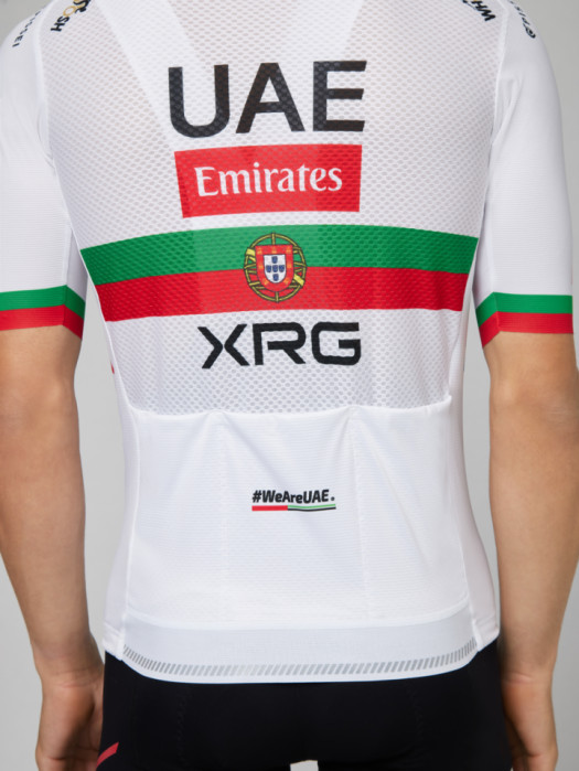 UAE TEAM EMIRATES - XRG 2026 SPECIAL REPLICA SHORT SLEEVE JERSEY PORTUGAL CHAMPION