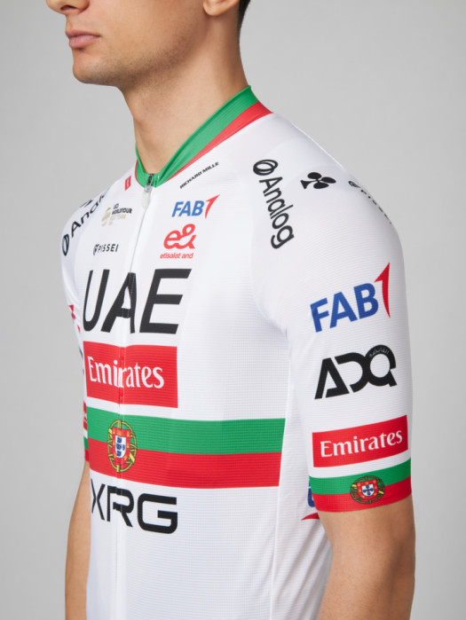 UAE TEAM EMIRATES - XRG 2026 SPECIAL REPLICA SHORT SLEEVE JERSEY PORTUGAL CHAMPION