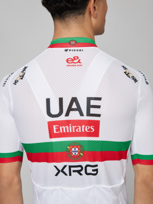 UAE TEAM EMIRATES - XRG 2026 SPECIAL REPLICA SHORT SLEEVE JERSEY PORTUGAL CHAMPION