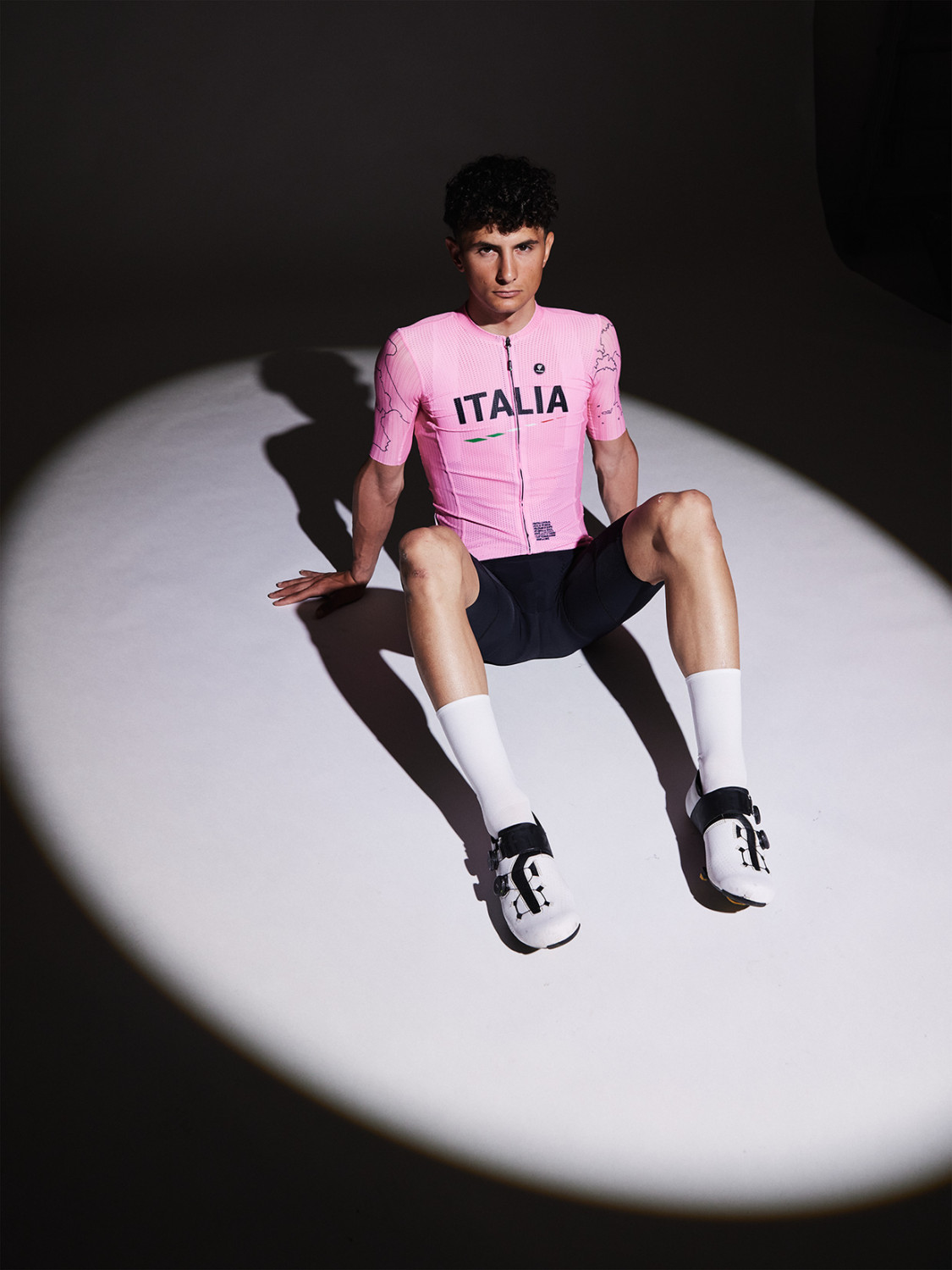 PISSEI: LA CORSA ROSA SANREMO SHORT SLEEVE JERSEY