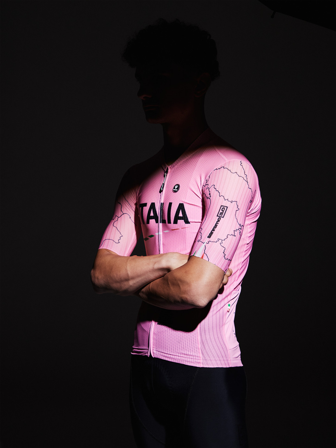 PISSEI: LA CORSA ROSA SANREMO SHORT SLEEVE JERSEY
