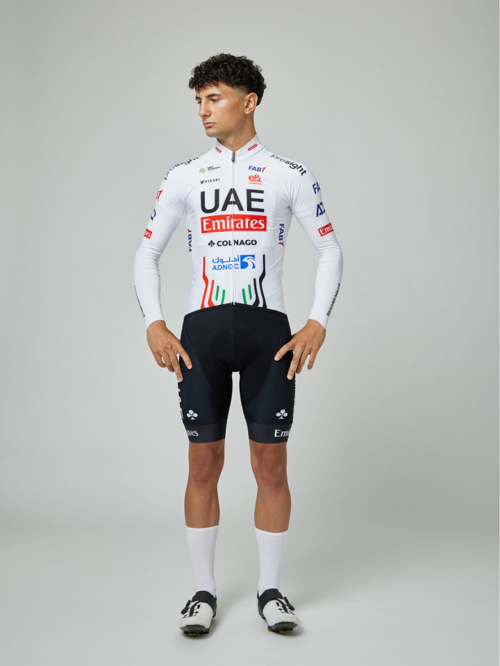 PISSEI: UAE TEAM EMIRATES 2024 PRIMAPELLE OFFICIAL LONG SLEEVE JERSEY