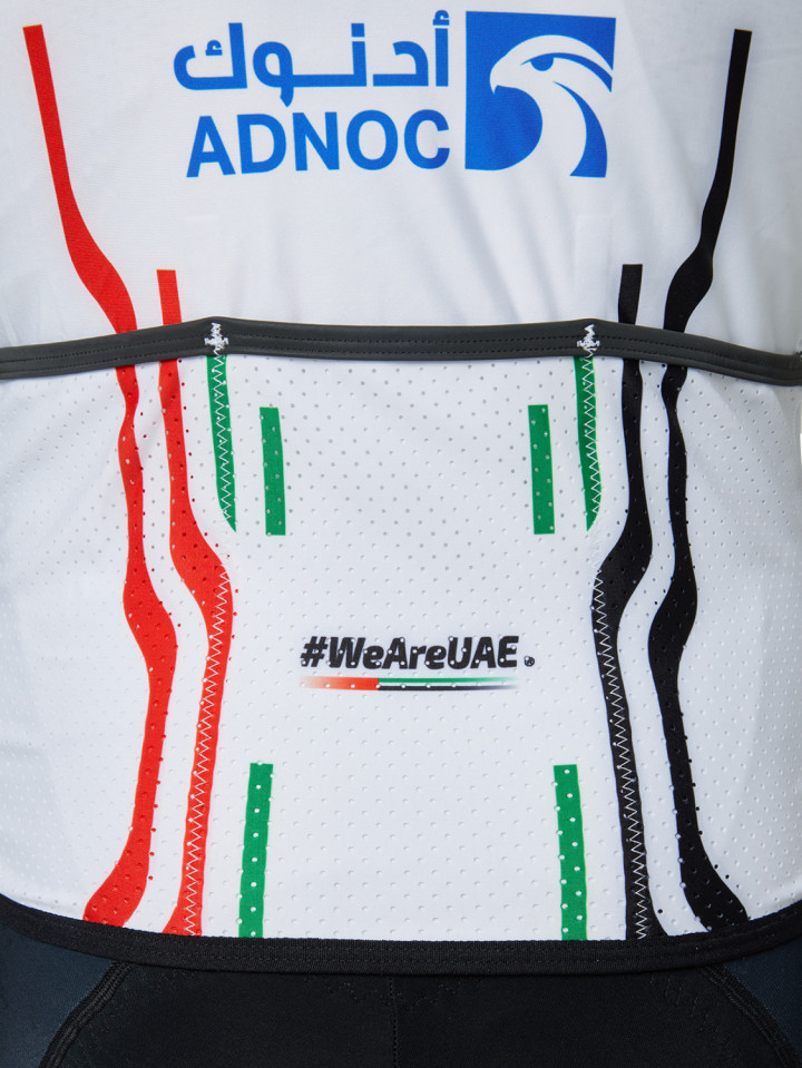 PISSEI: UAE TEAM EMIRATES 2024 PRIMAPELLE OFFICIAL LONG SLEEVE JERSEY