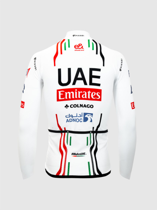 MAGLIA A MANICHE LUNGHE PRIMAPELLE OFFICIAL UAE TEAM EMIRATES - XRG 2025 MAGLIA A MANICHE LUNGHE PRIMAPELLE OFFICIAL UAE TEAM EMIRATES - XRG 2025