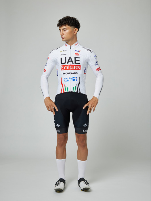 MAGLIA A MANICHE LUNGHE PRIMAPELLE OFFICIAL UAE TEAM EMIRATES - XRG 2025 MAGLIA A MANICHE LUNGHE PRIMAPELLE OFFICIAL UAE TEAM EMIRATES - XRG 2025