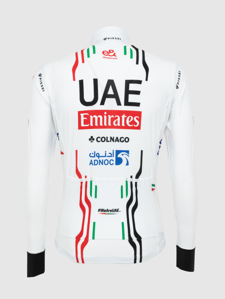PISSEI: MAGLIA A MANICHE LUNGHE UAE TEAM EMIRATES 2024