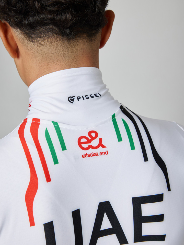 PISSEI: MAGLIA A MANICHE LUNGHE UAE TEAM EMIRATES 2024