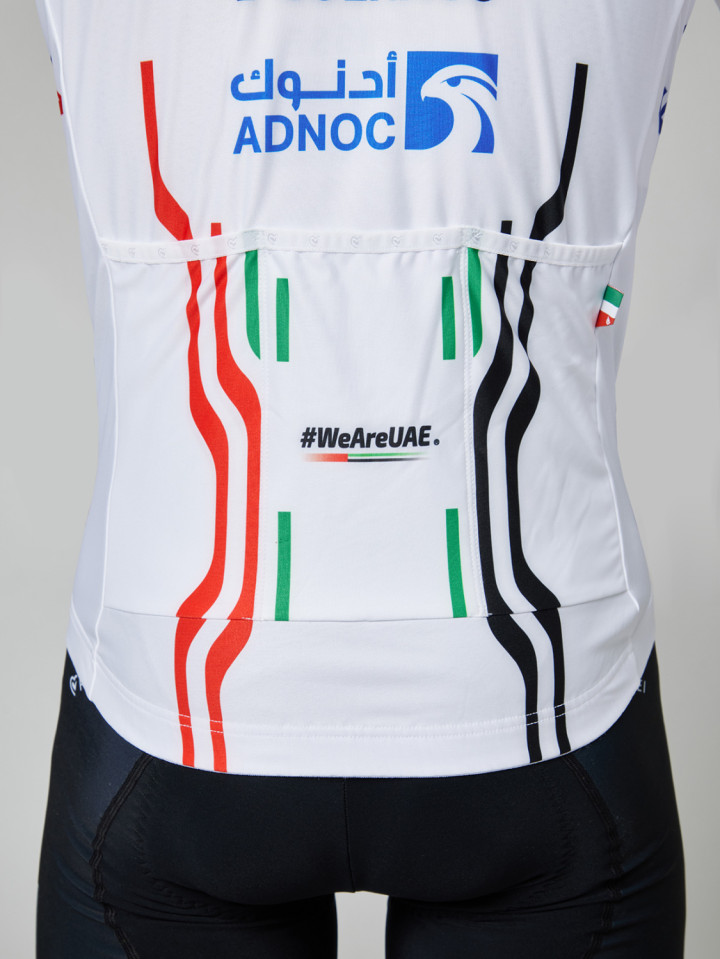 PISSEI: MAGLIA A MANICHE LUNGHE UAE TEAM EMIRATES 2024