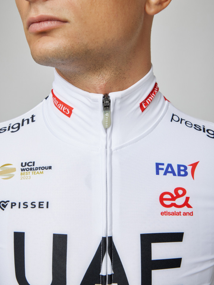 PISSEI: MAGLIA A MANICHE LUNGHE UAE TEAM EMIRATES 2024