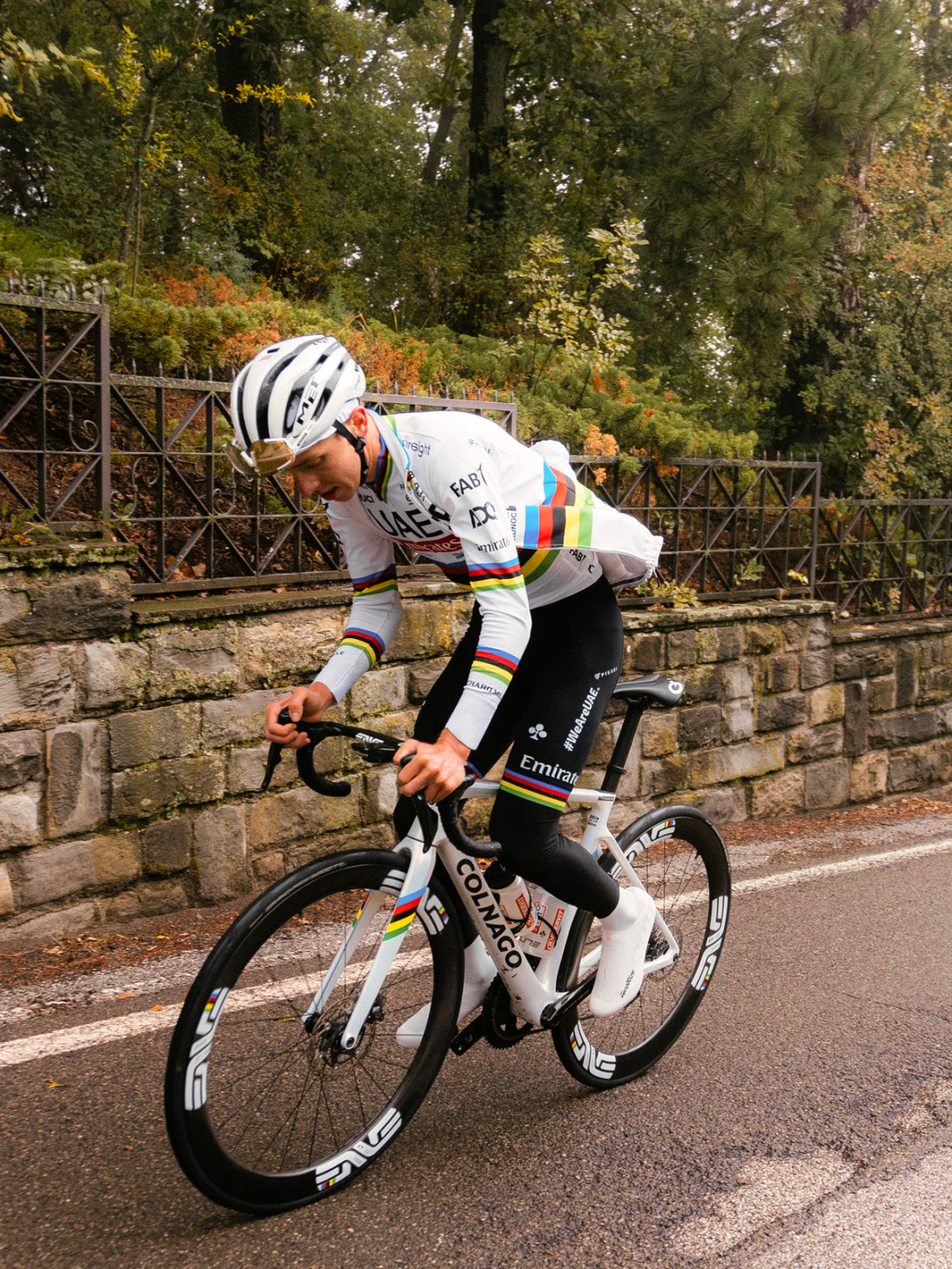 World Champion Tadej Pogacar 2024 Uae Team Emirates Long Sleeve Jersey